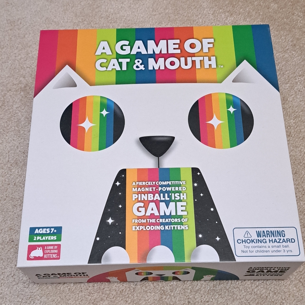 A Game Of Cat And Mouth Board Game Pinball Family Game Night Party